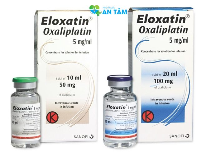 Thuốc Eloxatin 10ml điều trị ung thư đại tràng di căn giá bán 2 Thuốc Eloxatin điều trị ung thư đại tràng, đại tràng di căn