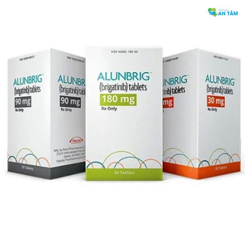 Thuốc Alunbrig: Công dụng, liều dùng, Hộp 30 viên giá bán Thuốc Alunbrig: Tác dụng, liều lượng và những điều cần lưu ý