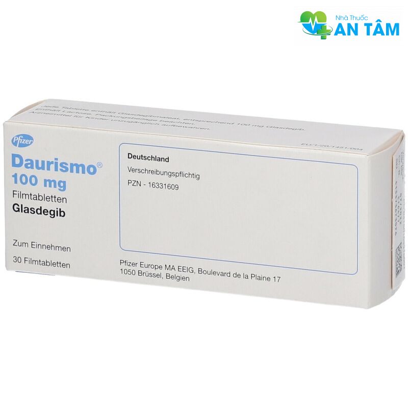 Thuốc Daurismo chuyên điều trị bệnh ung thư máu cấp tính 3 Daurismo là thuốc gì?