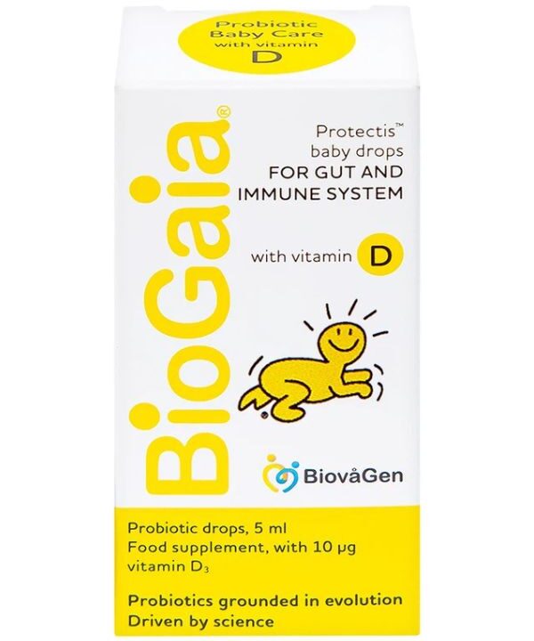 Men vi sinh BioGaia Protectis Baby Drops Vitamin D3 bổ sung lợi khuẩn cho đường tiêu hóa và vitamin D (2)