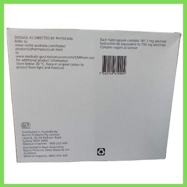 Thuốc Alecensa 150mg Alectinib điều trị ung thư phổi 16 Thuốc Alecensa 150mg hộp lớn