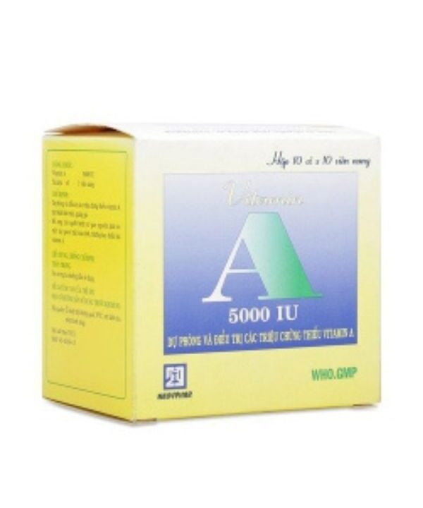 Thuốc bổ sung Vitamin A 5000IU Nadyphar (1)