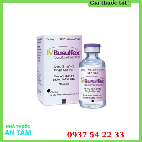 Thuốc Busulfex 10ml: Công dụng và lưu ý sử dụng, giá bán 2 Thuốc Busulfex 10ml: Công dụng và lưu ý sử dụng, giá bán