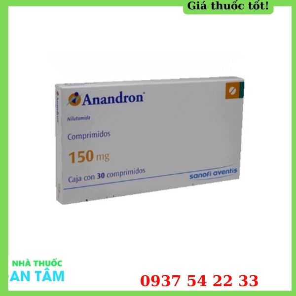 Thuốc Nilandron điều trị ung thư tuyến tiền liệt di căn Thuốc Nilandron điều trị ung thư tuyến tiền liệt di căn