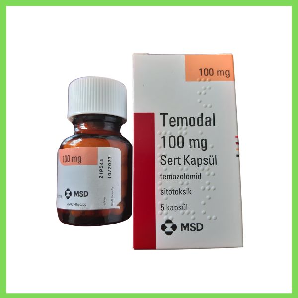 Hình thuốc Temodal 100mg điều trị u nguyên bào thần kinh (2)