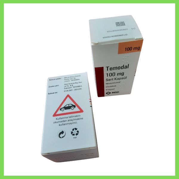 Hình thuốc Temodal 100mg điều trị u nguyên bào thần kinh (11)