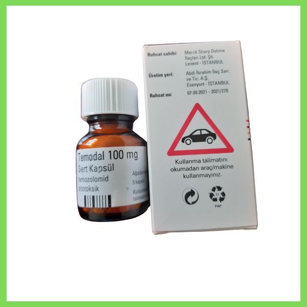 Hình thuốc Temodal 100mg điều trị u nguyên bào thần kinh (10)