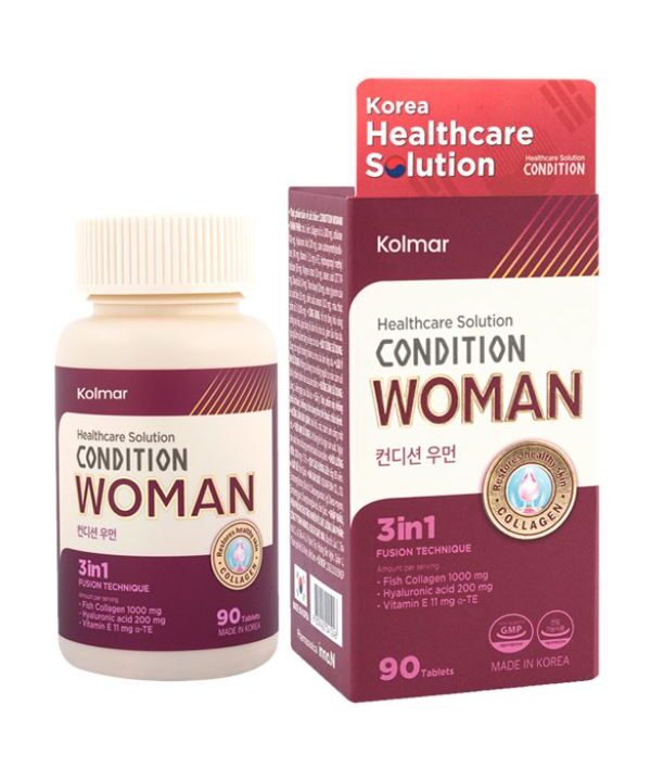 Viên uống Kolmar Condition Woman giúp bổ sung collagen cho da (1)