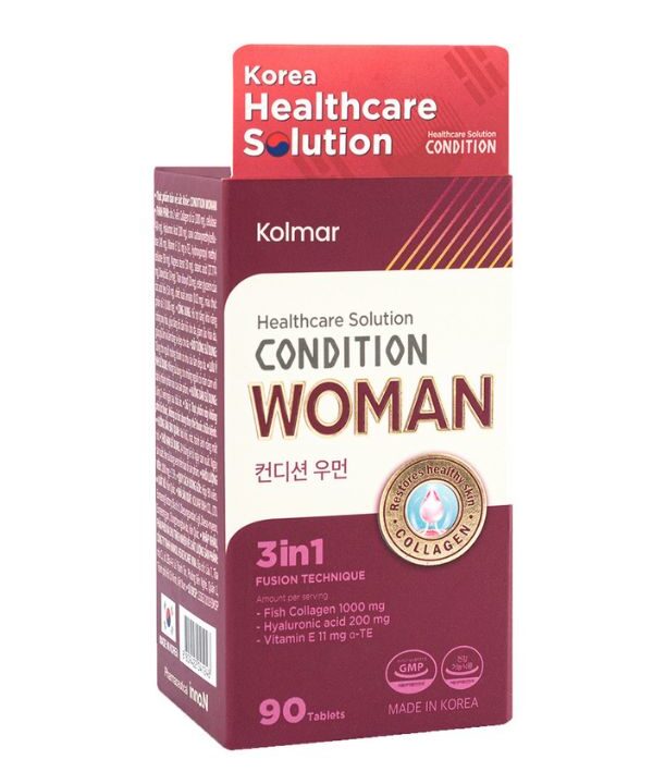 Viên uống Kolmar Condition Woman giúp bổ sung collagen cho da (3)