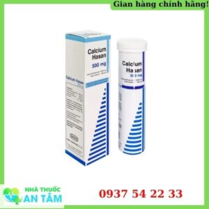 Calcium Hasan 500mg bổ sung Canxi: Công dụng và cách dùng