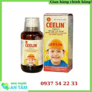 Ceelin (chai 30ml) hỗ trợ tăng sức đề kháng và hệ miễn dịch