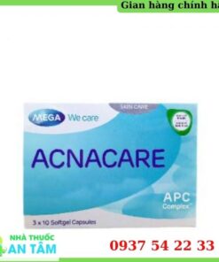 Acnacare - Thực phẩm chức năng làm đẹp da (3 vỉ x 10 viên/hộp)