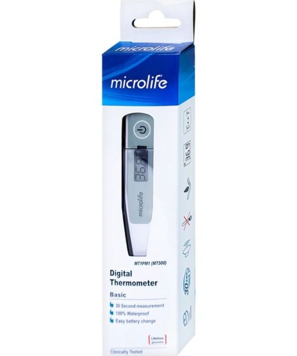 Nhiệt kế điện tử Microlife MT500 hỗ trợ đo thân nhiệt ở vị trí miệng (1)