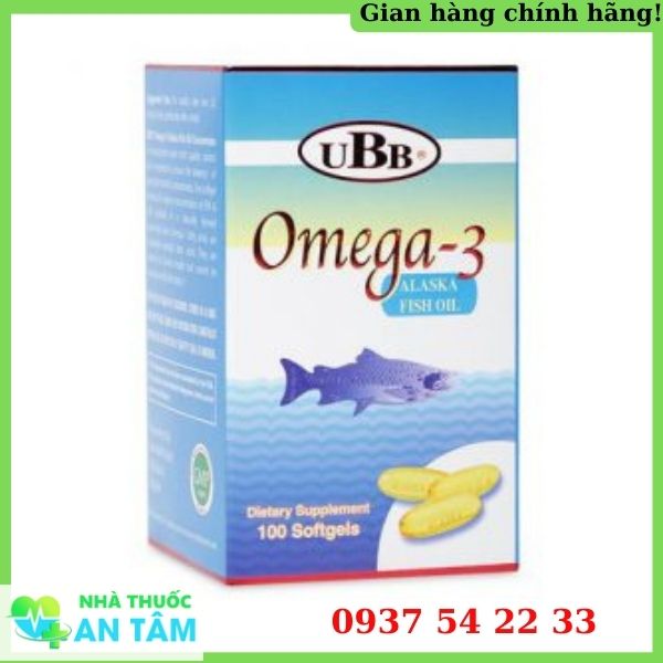 Omega-3 UBB - Thực phẩm chức năng Bổ sung Omega-3, DHA