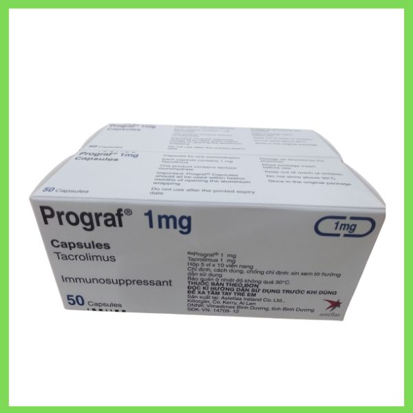 Hình thuốc Prograf 1mg dự phòng thải ghép tạng (2)
