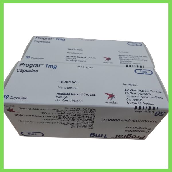 Hình thuốc Prograf 1mg dự phòng thải ghép tạng (6)