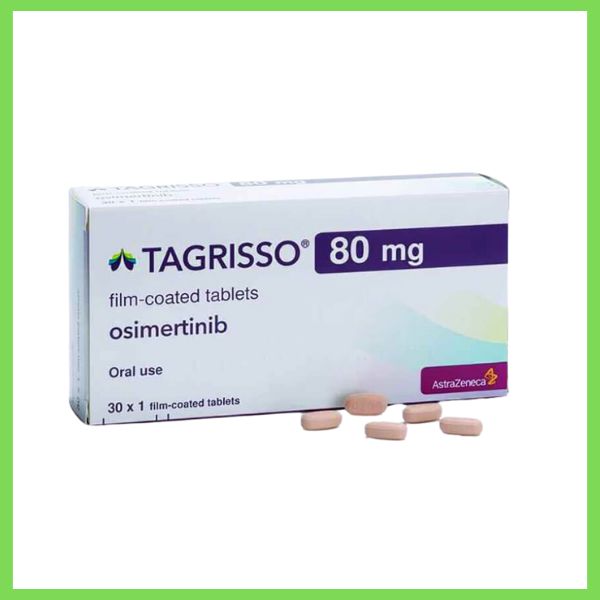 Thuốc Tagrisso 80mg (Osimertinib) điều trị ung thư, Hộp 30 viên 8 Thuốc Tagrisso 80mg