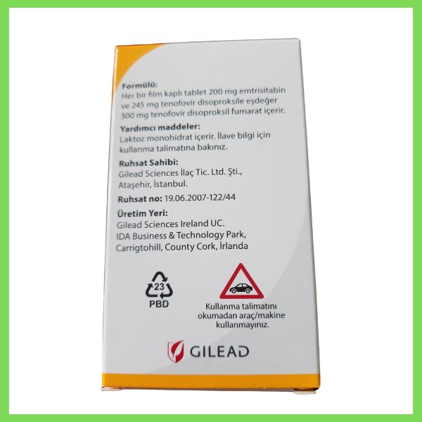 Thuốc Truvada 200mg/245mg