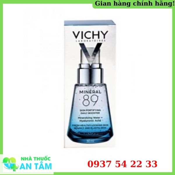 Tinh chất khoáng cô đặc Vichy Minéral 89 (30ml) cấp ẩm sâu