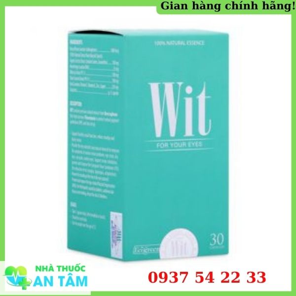 Wit Paul Brands (30 viên/lọ) tăng thị lực, giảm mờ, nhòe mắt
