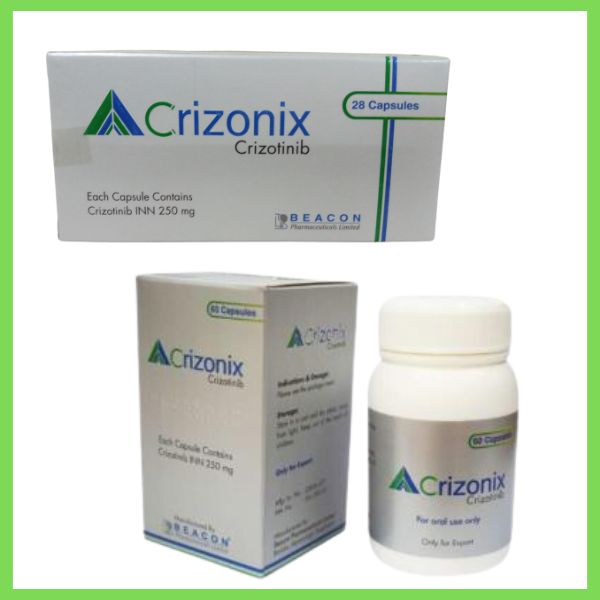 Hình Thuốc Crizonix 250mg điều trị ung thư phổi không tế bào nhỏ