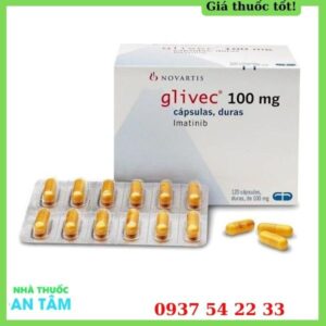 Thuốc Glivec 400mg trị ung thư máu