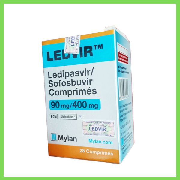 Thuốc Ledvir 90mg/400mg điều trị viêm gan C giá bán cạnh tranh 8 Thuốc Ledvir 90mg/400mg