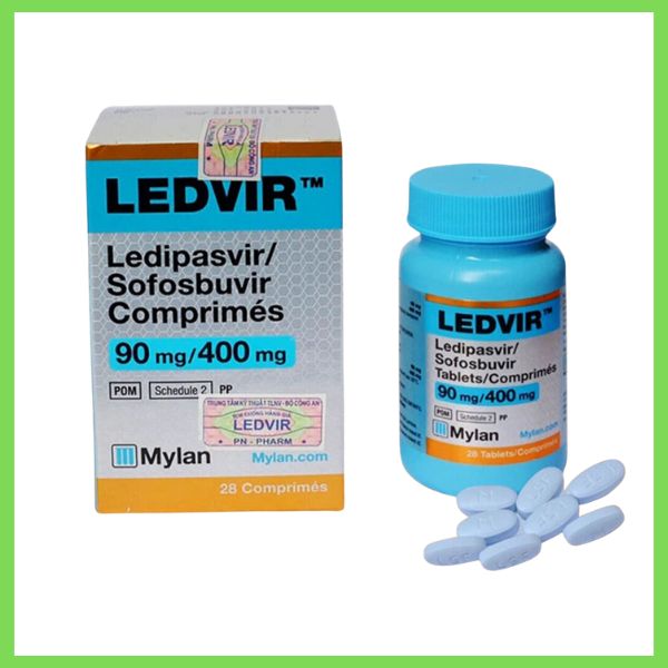 Thuốc Ledvir 90mg/400mg điều trị viêm gan C giá bán cạnh tranh 12 Thuốc Ledvir 90mg/400mg