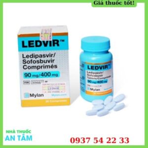 Thuốc Ledvir 90mg/400mg điều trị viêm gan C