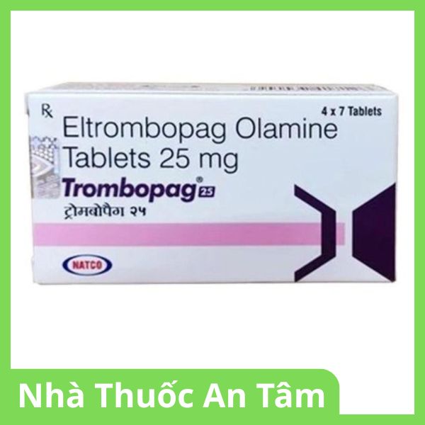 Thuốc Trombopag 25mg điều trị giảm tiểu cầu (1)