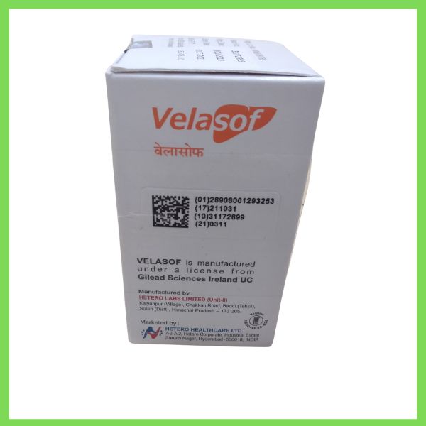 Thuốc Velasof 100/400mg kháng virus viêm gan C 13 Thuốc Velasof 100/400mg