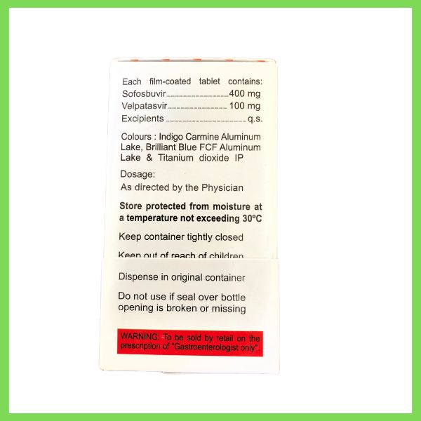 Thuốc Velasof 100/400mg kháng virus viêm gan C 17 Thuốc Velasof 100/400mg