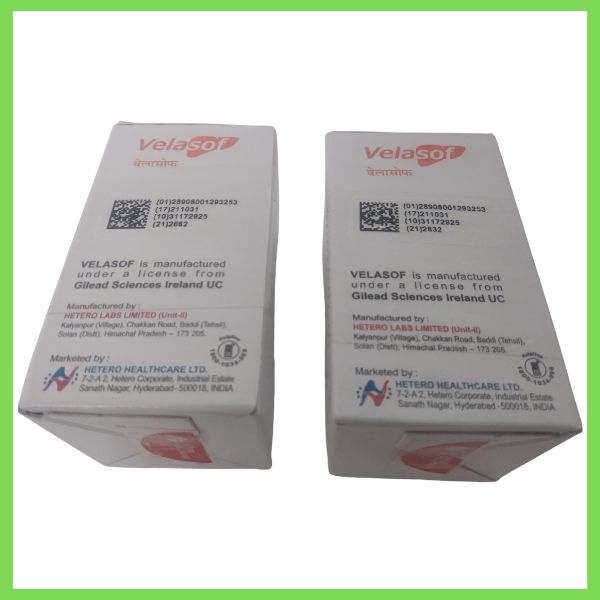 Thuốc Velasof 100/400mg kháng virus viêm gan C 20 Thuốc Velasof 100/400mg