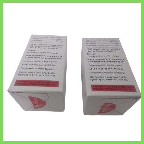 Thuốc Velasof 100/400mg kháng virus viêm gan C 21 Thuốc Velasof 100/400mg
