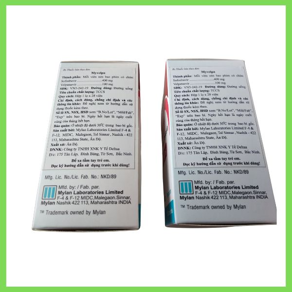 Thuốc MyVelpa 400mg/100mg điều trị viêm gan C (3)
