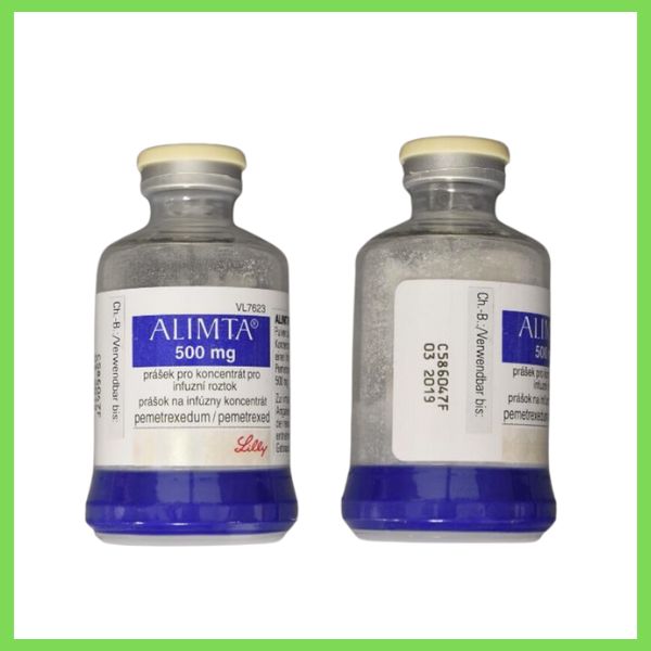 Thuốc Alimta 500mg công dụng, liều dùng và giá bán mới nhất 14 Thuốc Alimta (pemetrexed) Eli Lilly thuốc hóa trị