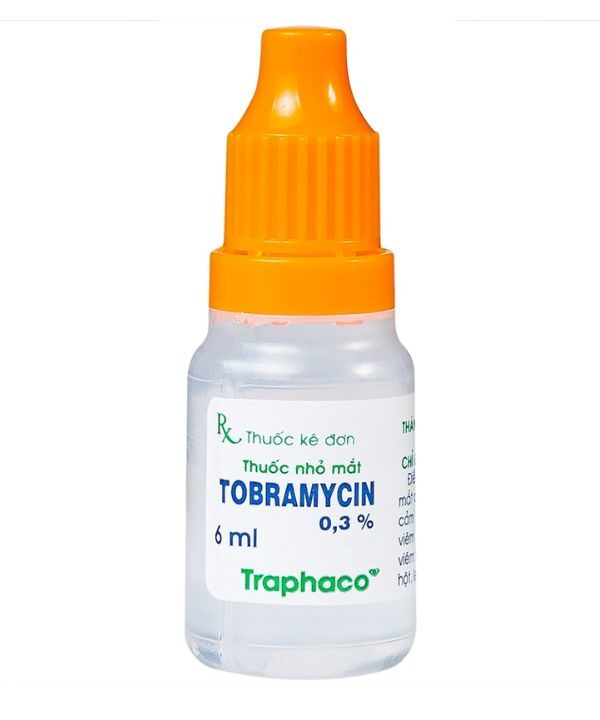Thuốc nhỏ mắt tobramycin 0,3% Traphaco điều trị nhiễm khuẩn mắt (6ml) (2)