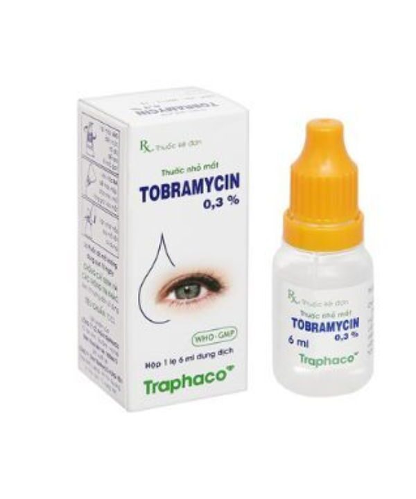 Thuốc nhỏ mắt tobramycin 0,3% Traphaco điều trị nhiễm khuẩn mắt (6ml) (3)