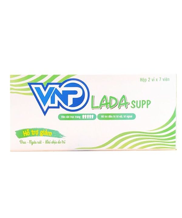 Viên đặt hậu môn VNP Lada supp điều trị táo bón (2)