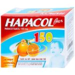 Bột sủi Hapacol 150 DHG giảm đau, hạ sốt (1)