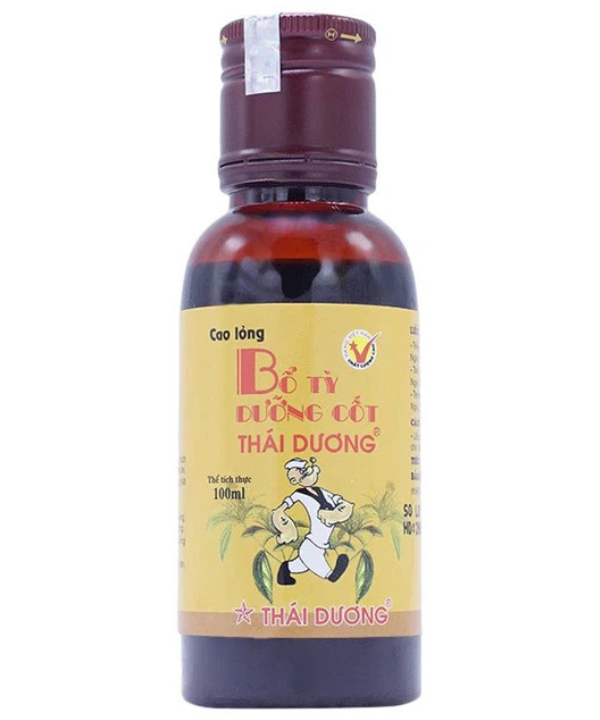 Cao lỏng Bổ Tỳ Dưỡng Cốt Thái Dương hỗ trợ điều trị chán ăn, đầy bụng, bổ sung canxi cho trẻ còi xương (4)