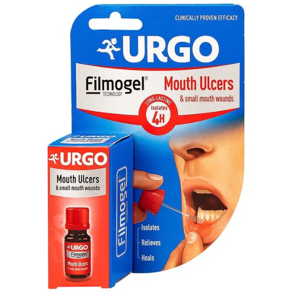 Gel bôi Urgo Mouth Ulcers vị trái cây hỗ trợ điều trị vết loét trong miệng (1)
