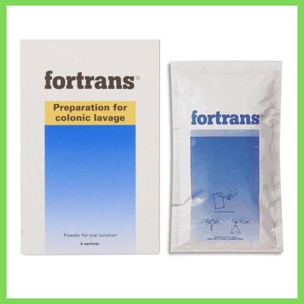 Thuốc xổ Fortrans Ipsen làm sạch đại tràng (4 gói)