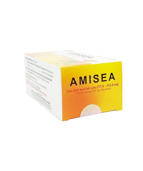 Thuốc Amisea điều trị viêm gan mạn tính, xơ gan (6 vỉ x 10 viên) (4)