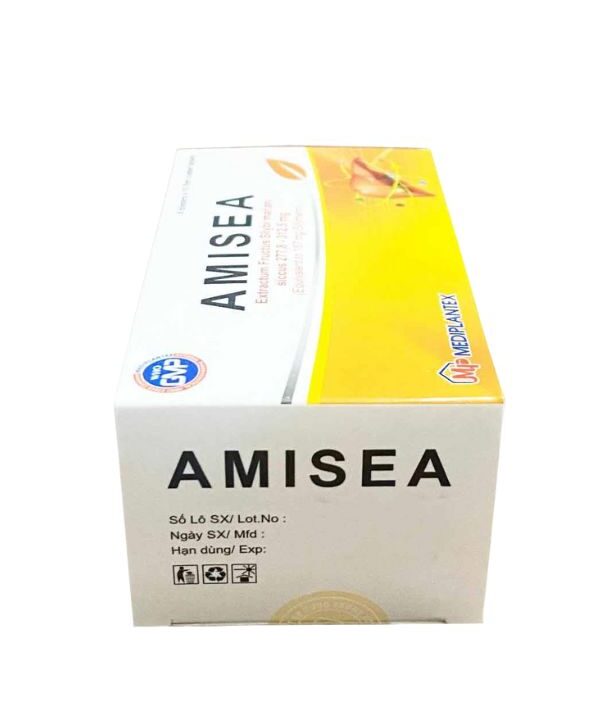 Thuốc Amisea điều trị viêm gan mạn tính, xơ gan (6 vỉ x 10 viên) (5)