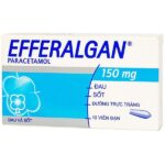 Thuốc đạn Efferalgan 150mg UPSA SAS giảm đau, hạ sốt (2 vỉ x 5 viên) Thuốc đạn Efferalgan 150mg UPSA SAS giảm đau, hạ sốt (1)