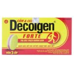 Thuốc Decolgen Forte trị các triệu chứng cảm thông thường, viêm mũi dị ứng (1)