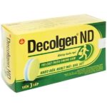Thuốc Decolgen ND trị các triệu chứng cảm thông thường, viêm mũi dị ứng (1)