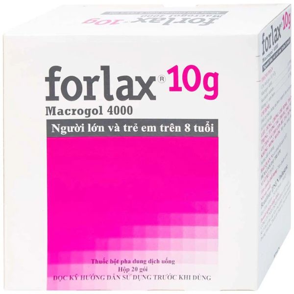 Thuốc Forlax 10g điều trị táo bón (1)