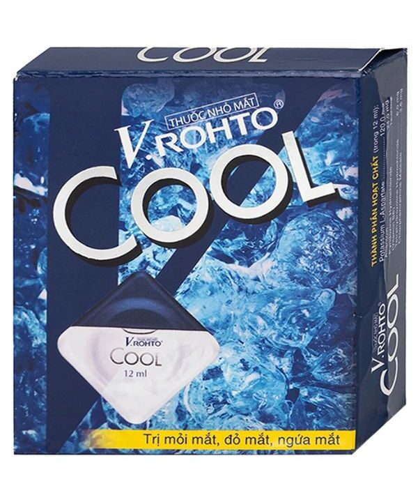 Thuốc nhỏ mắt V.Rohto Cool điều trị mỏi mắt, đỏ mắt, ngứa mắt (3)